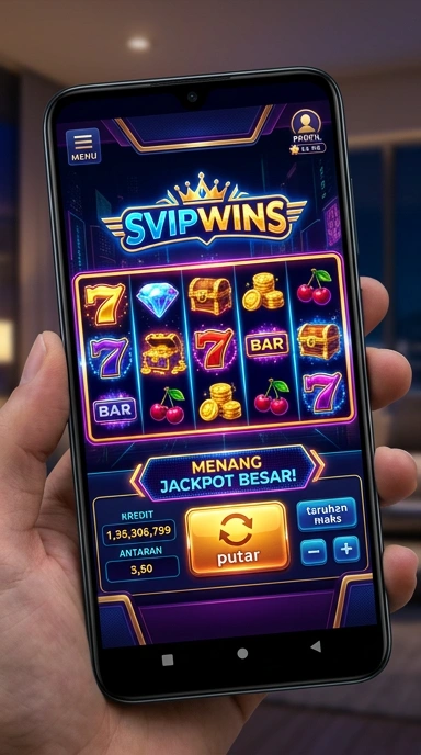 Cuplikan layar menu unduhan svipwins untuk perangkat Android